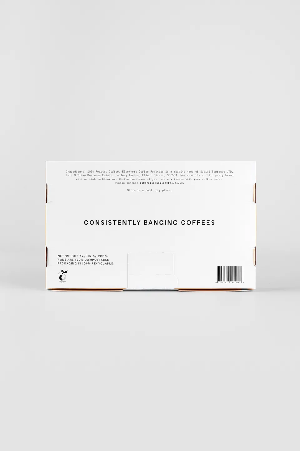 Elsewhere Coffee House Roast Pods