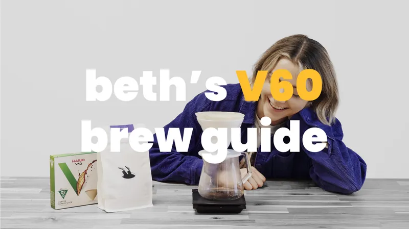How to brew coffee with a V60 blog image