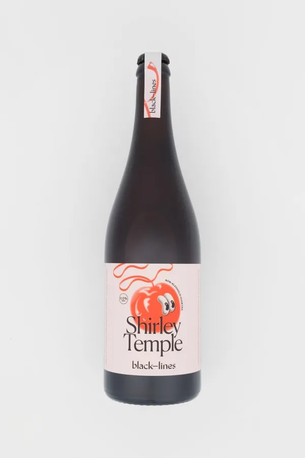 Black Lines Shirley Temple product photo