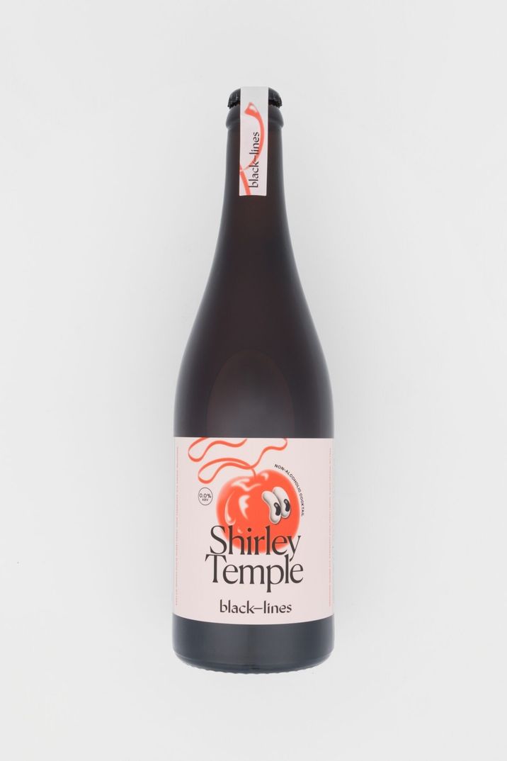 Black Lines Shirley Temple product photo
